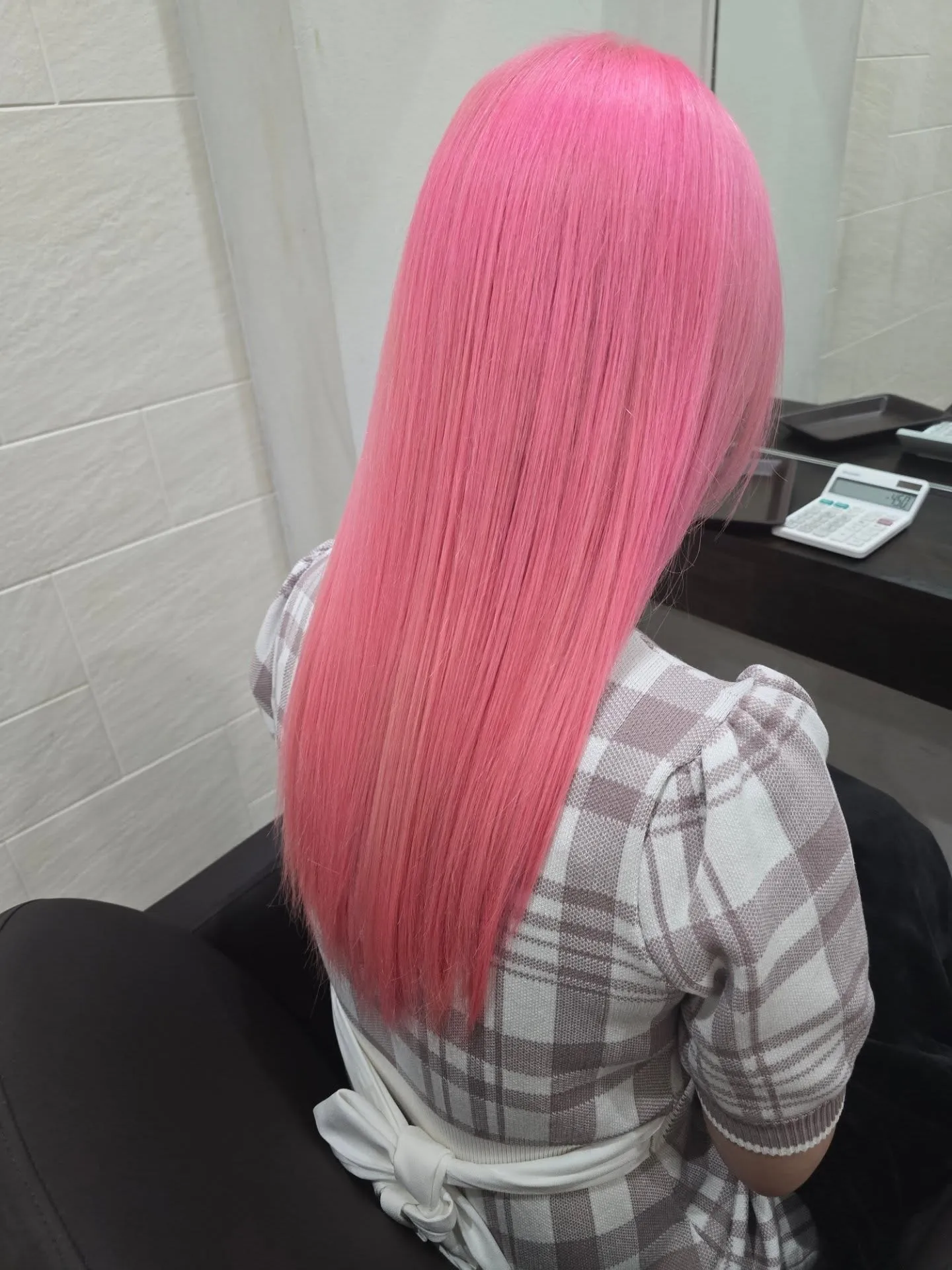 ピンクカラー！