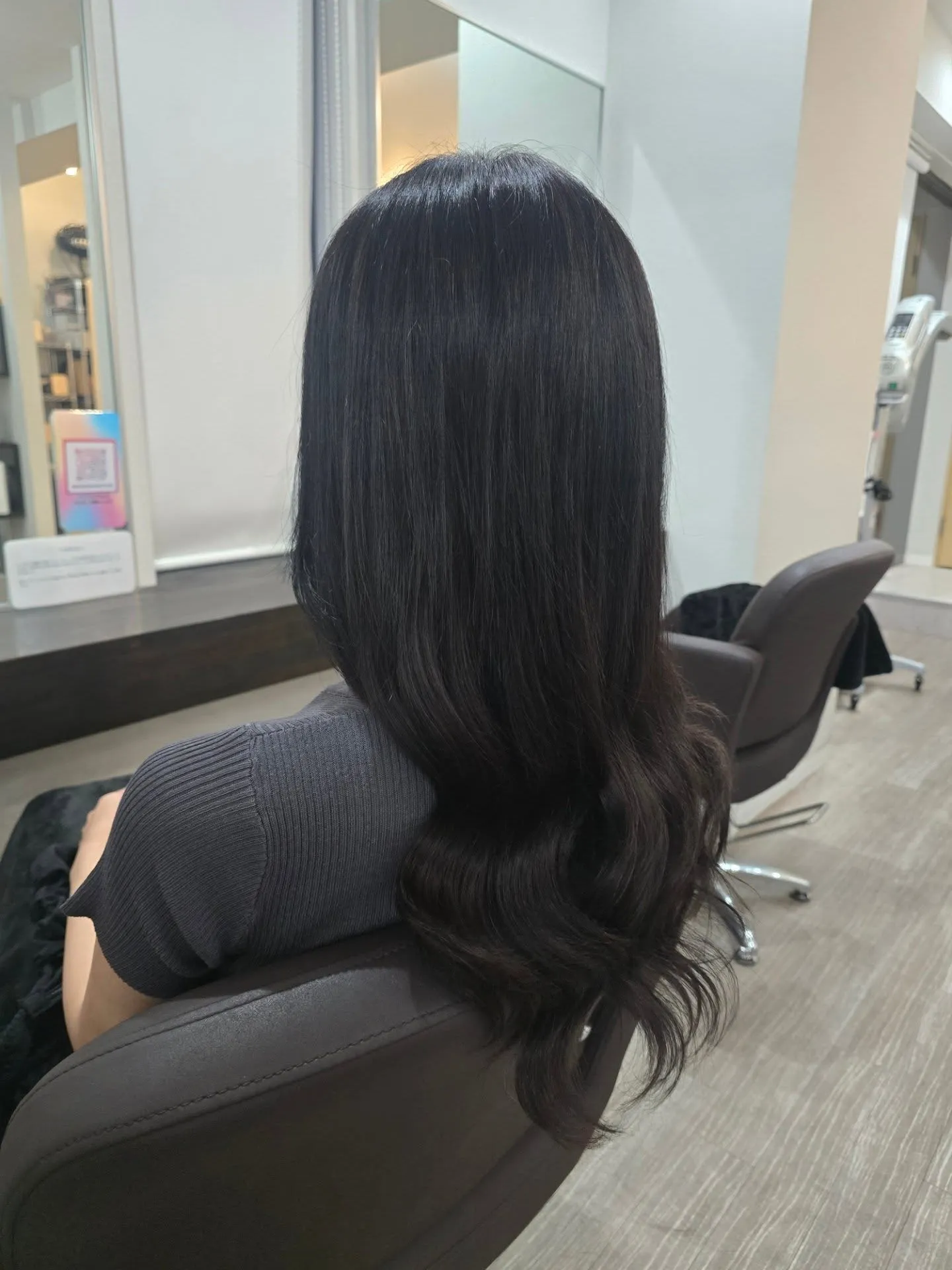 黒髪プルエクステ🎵