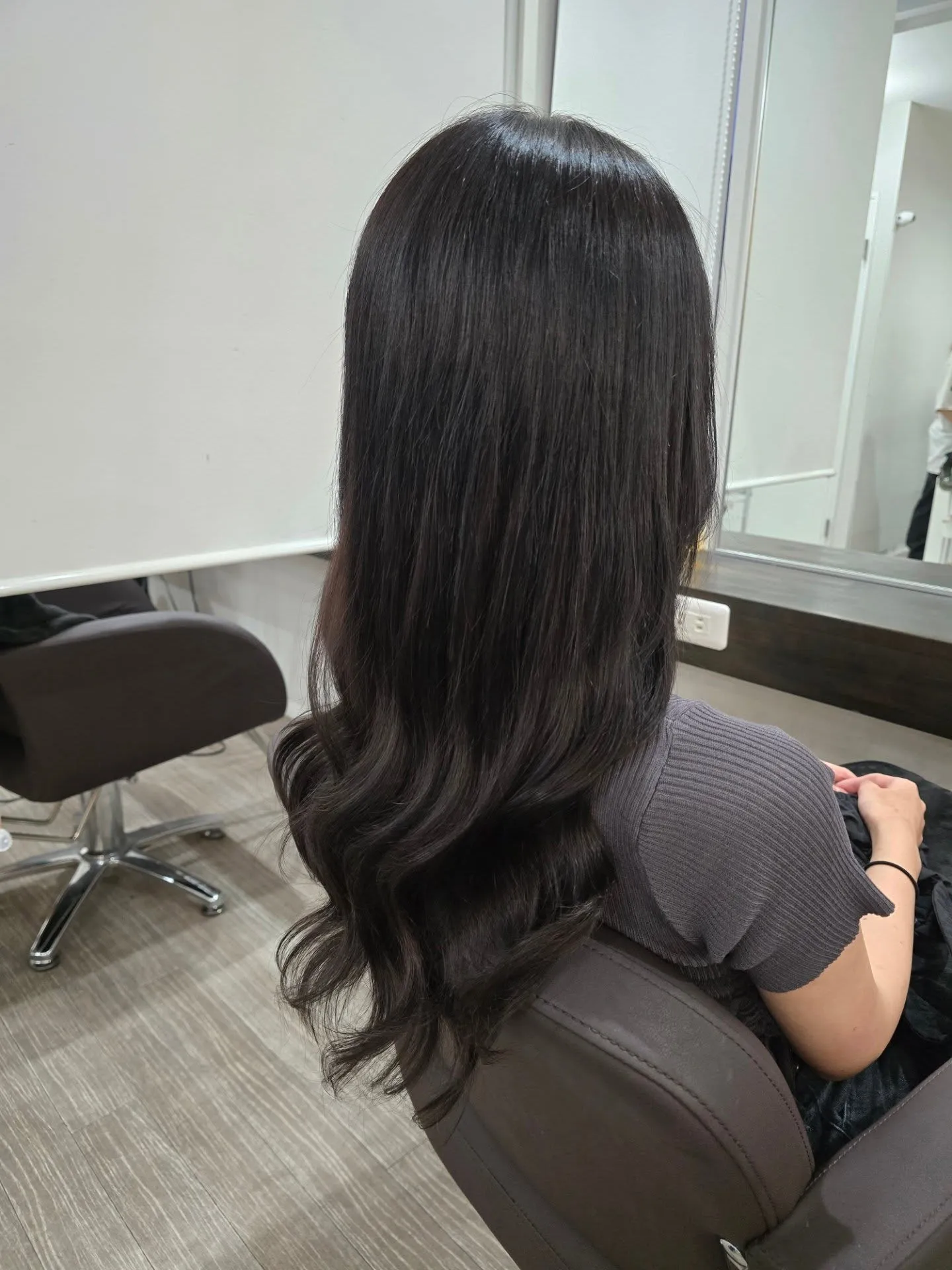 黒髪プルエクステ🎵