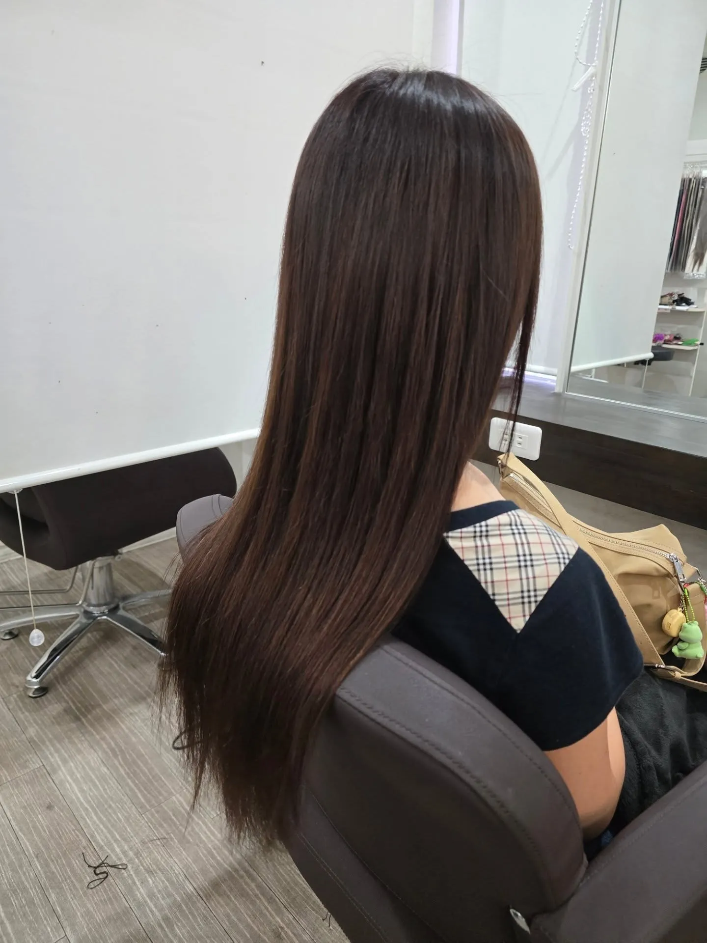 暗髪ストレート🎵