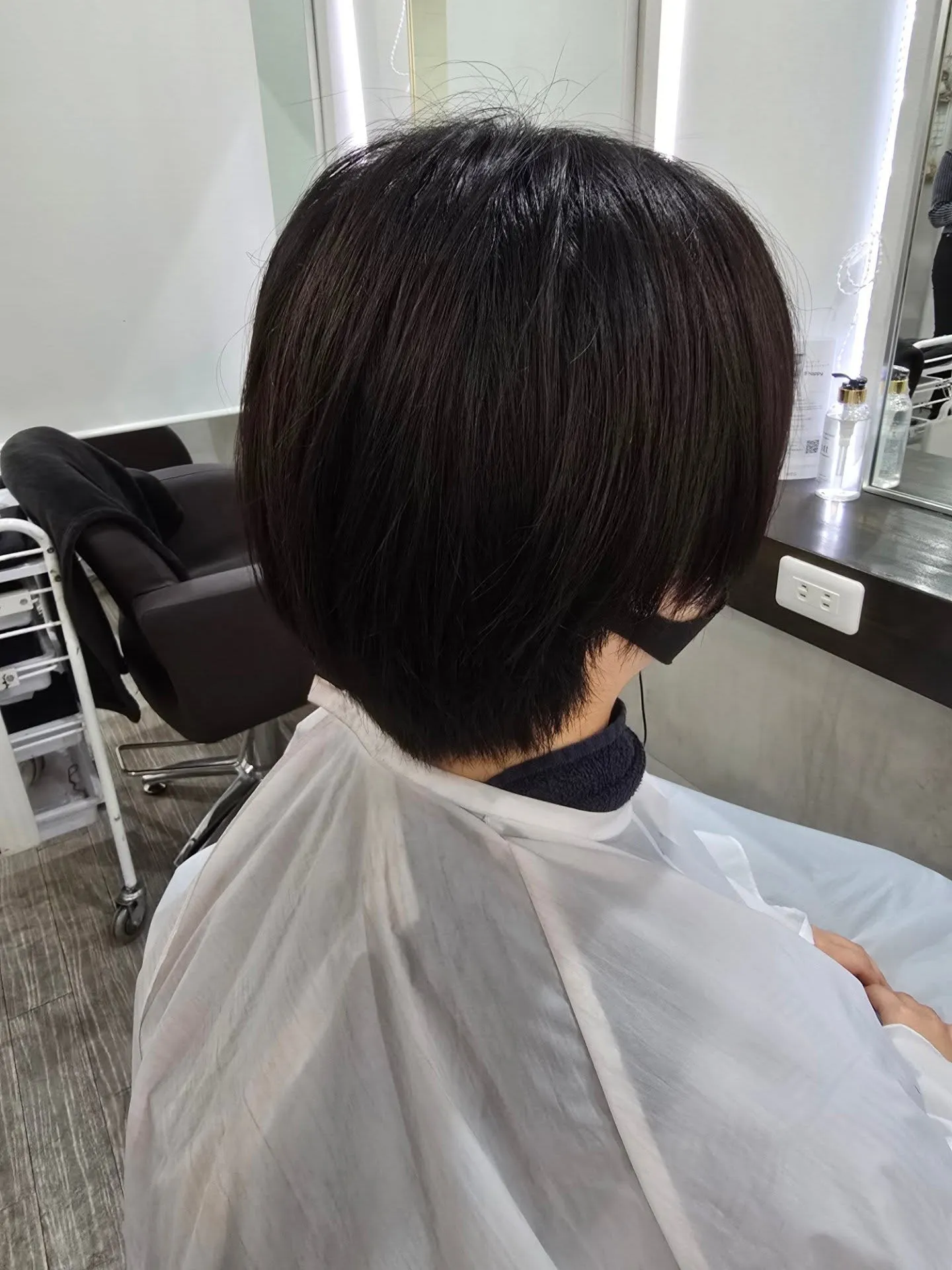 ショートからロングに🎵