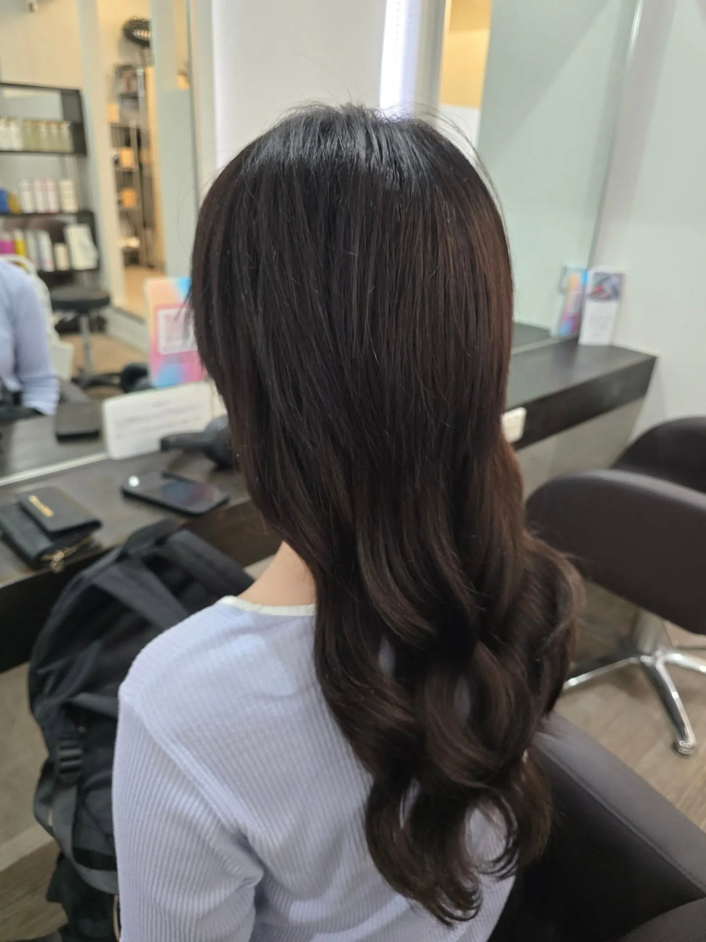 ショートからロングに🎵