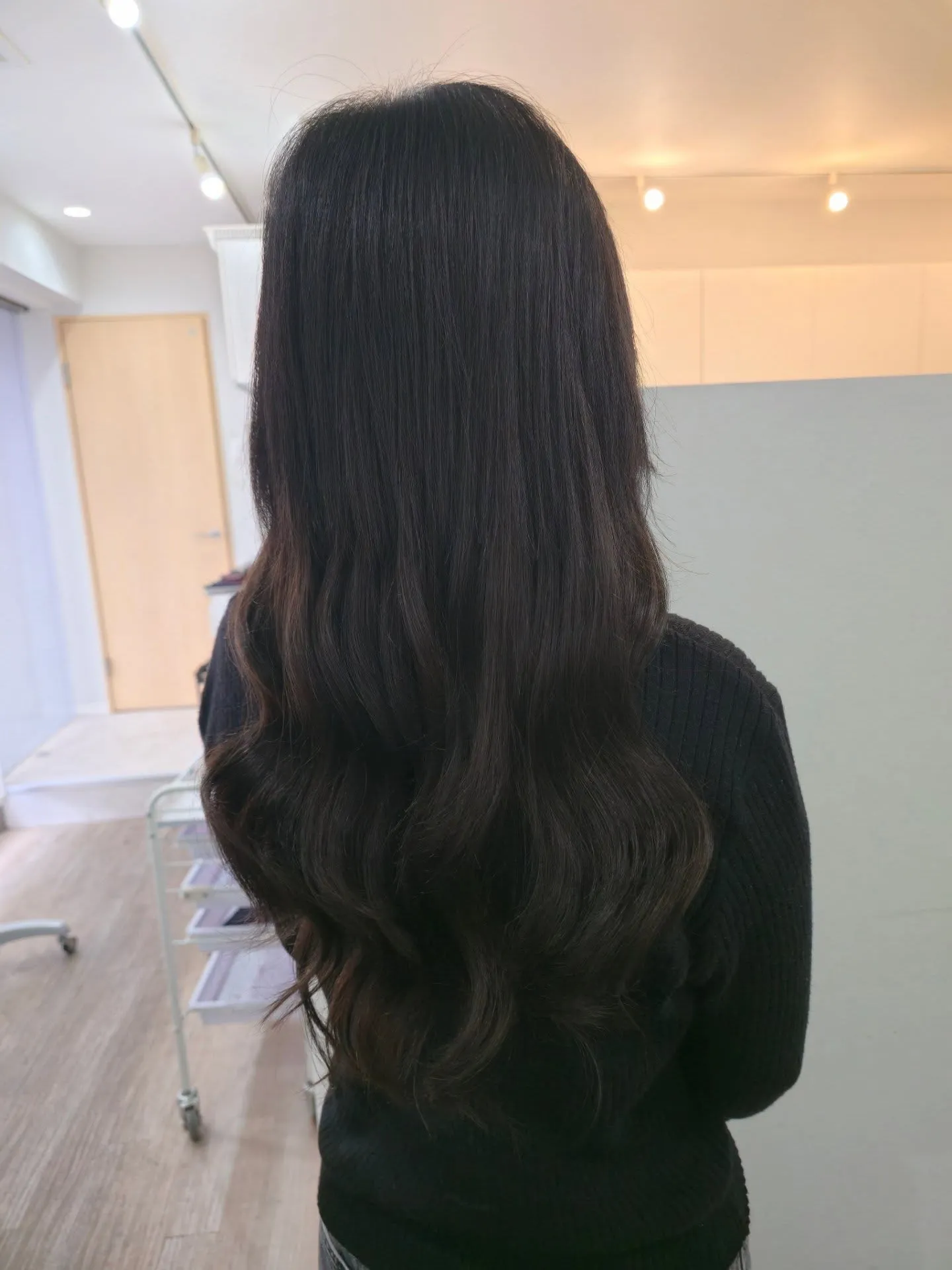黒髪エクステ🎵