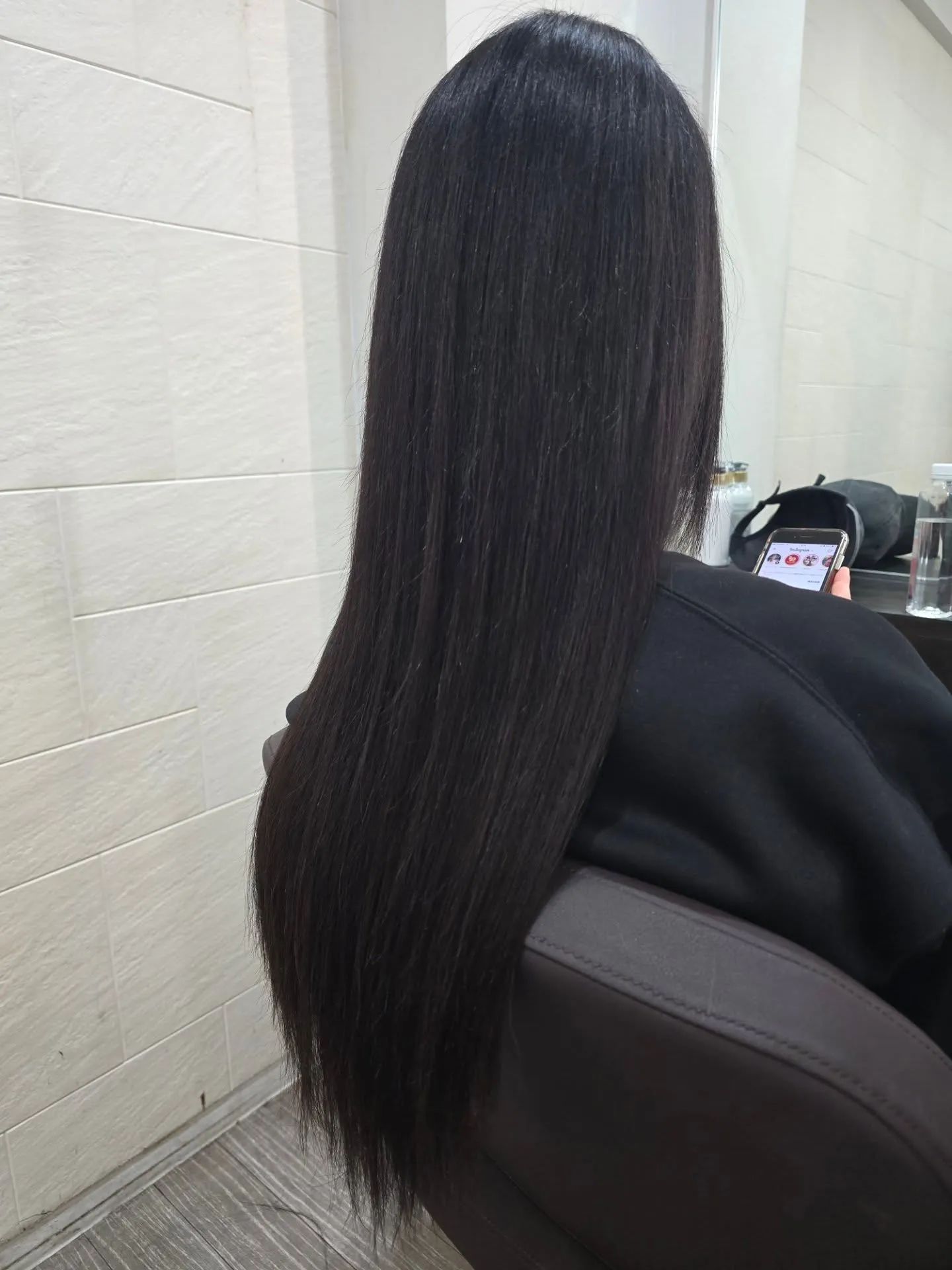 黒髪エクステ🎵