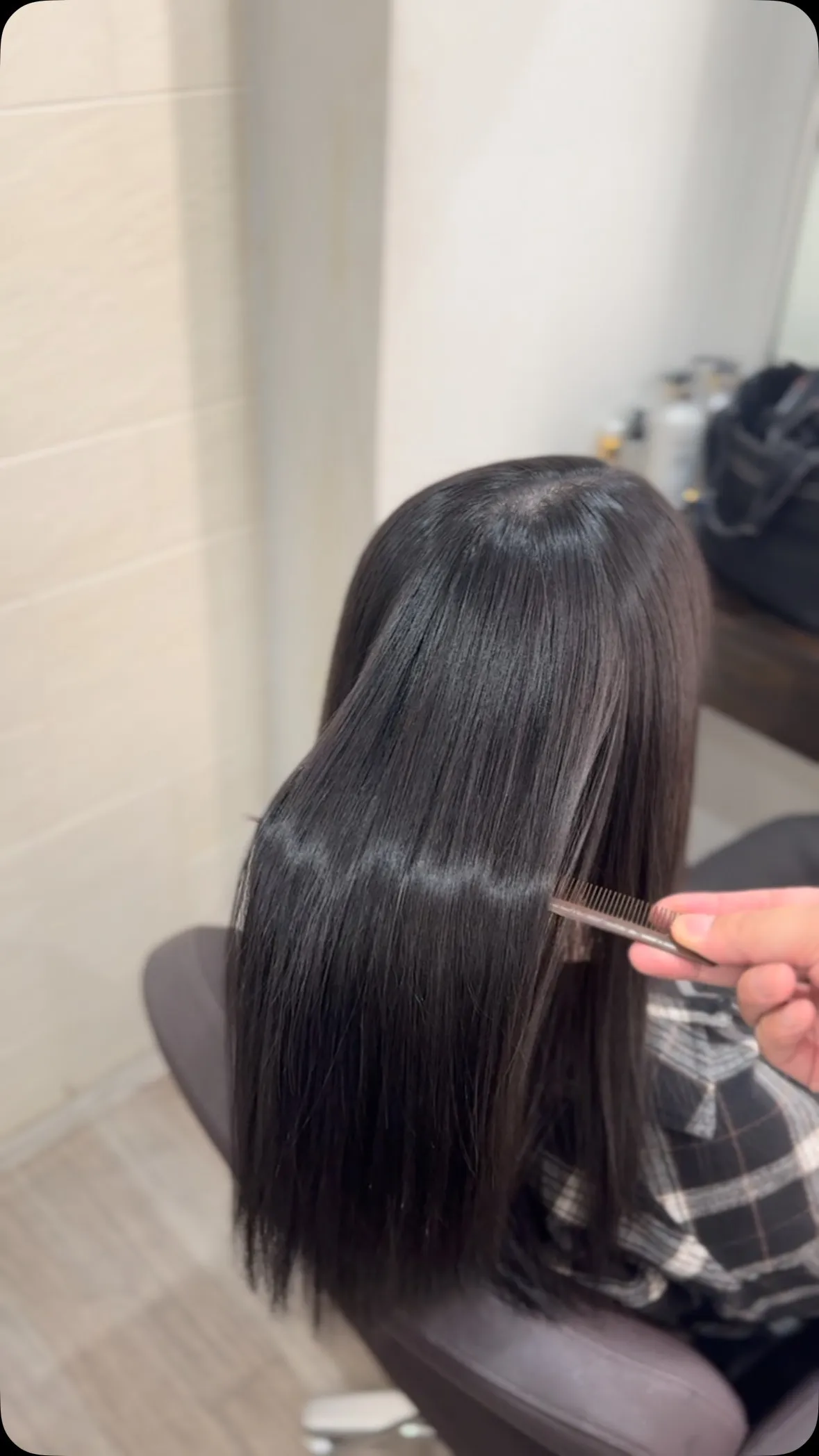 美髪縮毛矯正✨️