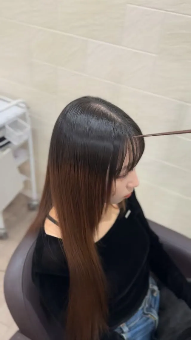 美髪縮毛矯正✨️