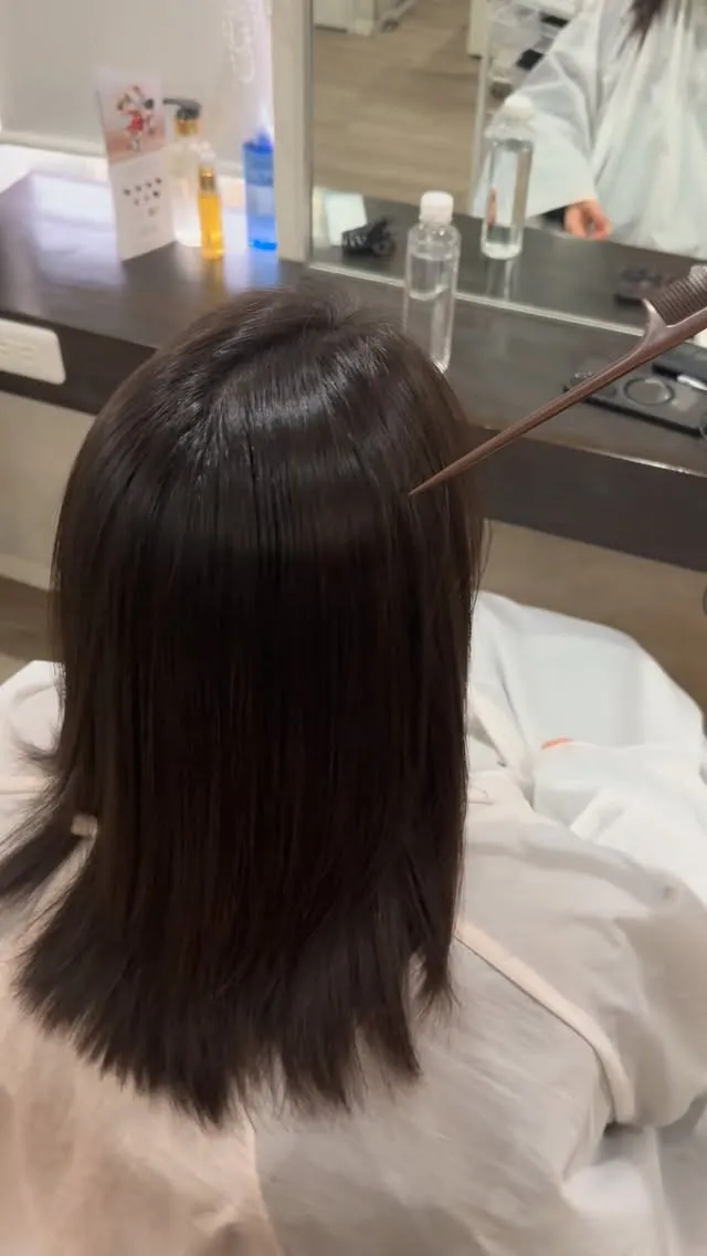 美髪縮毛矯正✨️