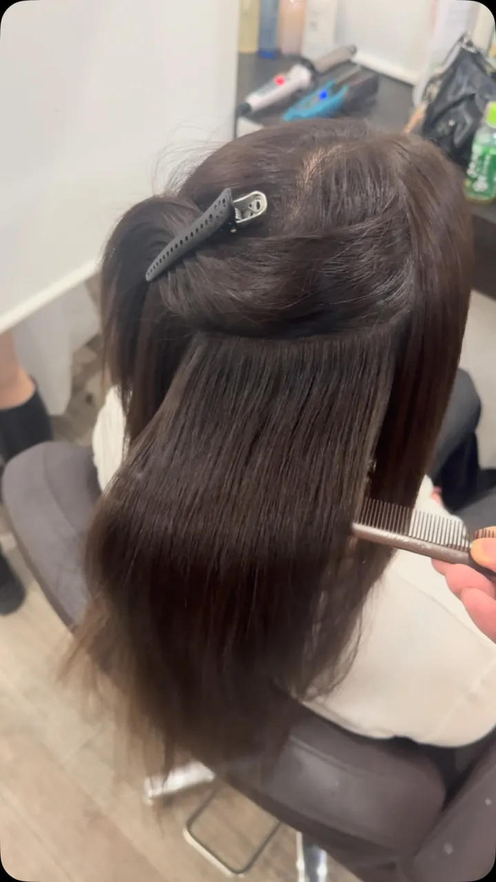 美髪縮毛矯正✨️