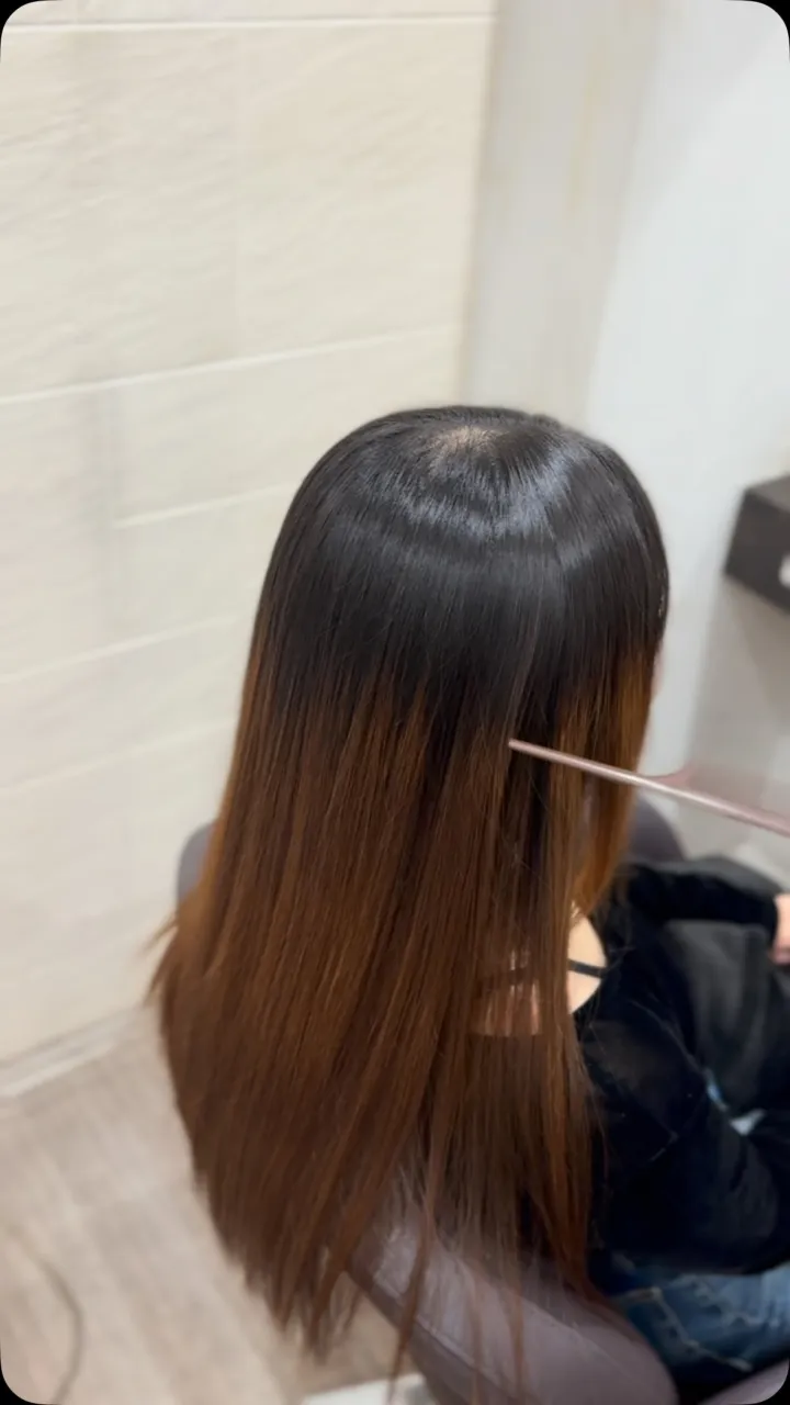 美髪縮毛矯正✨️